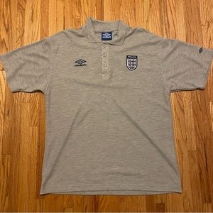 England 1999-2001 Umbro Polo Shirt (L)